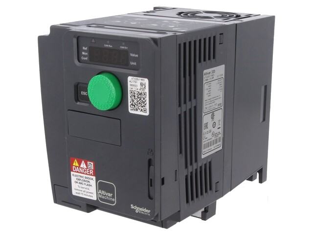 Vector-invertor; Max.motorvermogen: 1,1kW; Uvoed: 200÷240VAC Vector-invertor; Max.motorvermogen: 1,1kW; Uvoed: 200÷240VAC